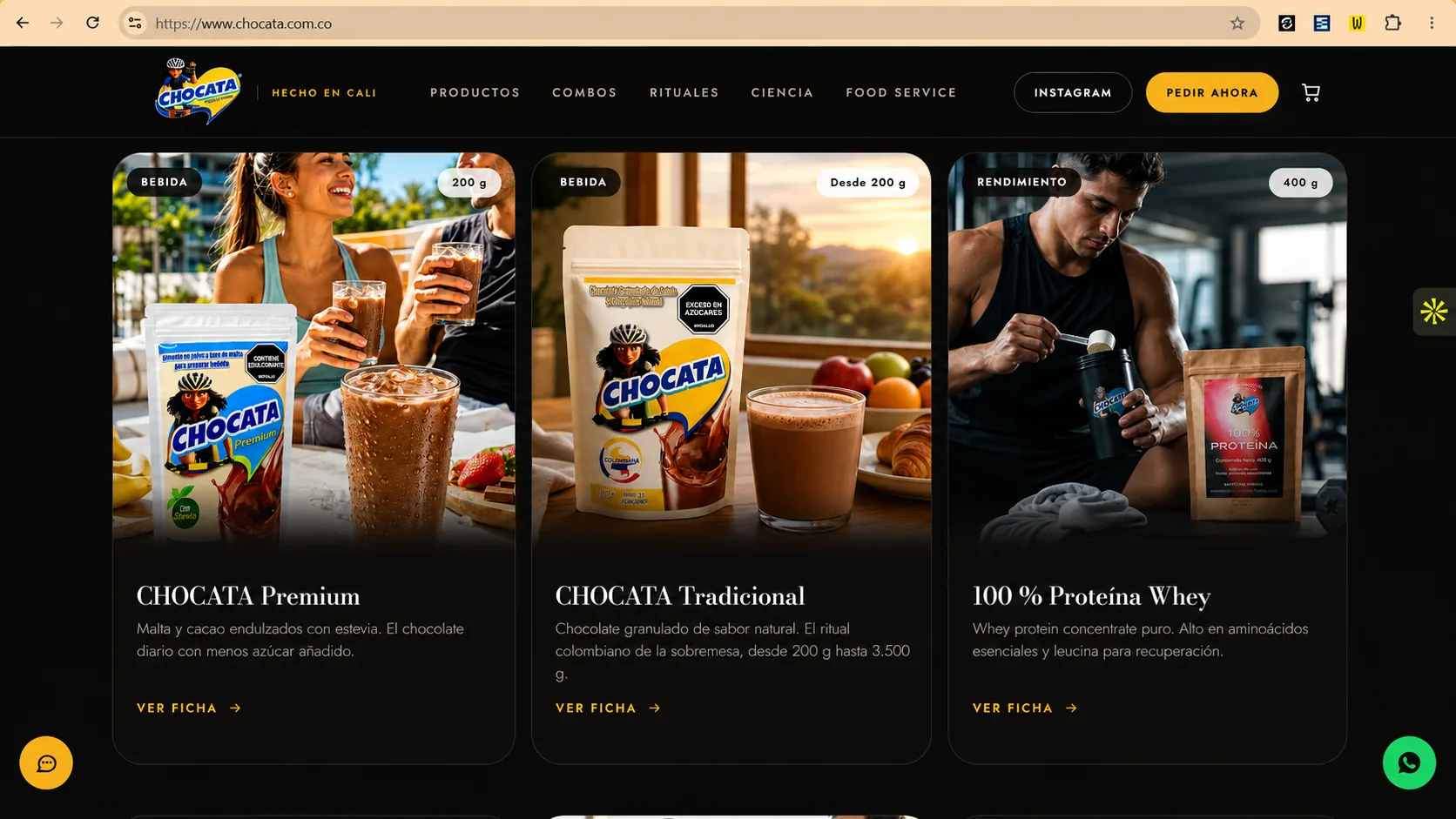 Marketplace de productos Chocata